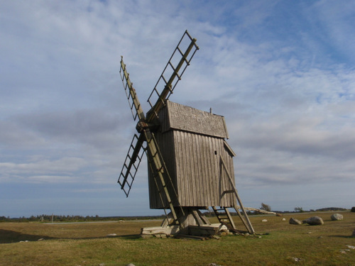 Windmills of &Ouml;land Island.